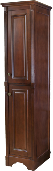 Brokering Solutions Walnut Ridge Cabinetry RCFLC Reana Cherry Linen Cabinet