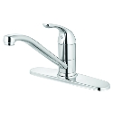 Compass 191-6572 1.8 gpm 1/2-14 NPSM Single Handle Kitchen Faucet