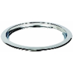 CAMCO 00343 Chrome 6 in Metal or PocelainPan GE/Hotpoint Electric Ranges Universal Bilingual Electric Trim Ring