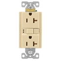 GF20V IVORY GFCI SELF TEST RECEPTACLE UL943