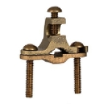 NSI GLC-12RDB GLC Series 1/2 to 1 in Bronze Bronze Heavy Duty Ground Clamp