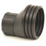 Advanced Drainage Systems ADS® 0614AA 6 x 4 in Slip-Joint Polyethylene Snap Reducing Coupling