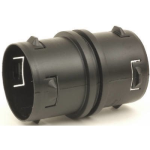 Advanced Drainage Systems ADS® 0417AA 4 in Hub Polyethylene Black Internal Slip Coupler