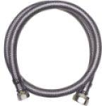 Mueller Industries B&K™ 496-004 Braided Stainless Steel 3/8 in Compression Faucet Supply Line