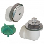 Watco 901-LT-PVC-CP Lift & Turn Bath Waste Half Kit