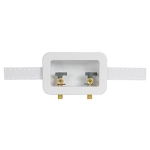 Oatey 38100 10-3/10 in Width x 6.38 in Height x 3.03 in Depth White Copper Sweat Drain Supply Box