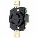 Eaton Cooper Wiring Device L1430R Arrow Hart™ Series 125/250 V 30 A 3 Pole Locking Receptacle