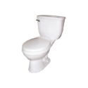 Brokering Solutions Hydros® Plumbing Products 41000 1.28 gal Ready To Go White Round Front 2 Piece Toilet