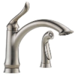 Delta Faucet Linden 4453-AR-DST 1.8 gpm 3/8 in Compression Single Handle Kitchen Faucet