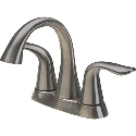 Delta Faucet Lanara 2538-SSMPU-DST 1.2 gpm at 60 psi 3/8 in Two Handle Bathroom Faucet