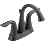 Delta Faucet Lanara 2538-RBMPU-DST 1.2 gpm at 60 psi 3/8 in Two Handle Bathroom Faucet