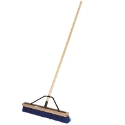 DQB Industries 09942 24 in Polypropylene Stiff Blue Contractor Sweep Push Broom