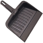 Rubbermaid ® FG200628CHAR Plastic Charcoal gray 12-1/4 in Heavy Duty Medium Dust Pan