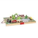 Melissa & Doug 30140 3+ years Wood 15.4 in Take-Along Tabletop Railroad