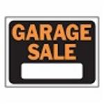 HY-KO 3023 Rectangular English Fluorescent Garage Sale Sign