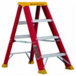 Louisville Ladder L-3016 L-3016-04 300 lb 4 ft 18-13/16 in Step Ladder