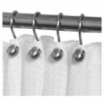 Zenith Home BH04ALBNL Brushed Nickel Decorative Ball Shower Curtain Hook