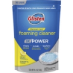 Summit Brands Glisten DP06NPB 4.9 oz Pack 0.1-1% Alcohols, 15-40% Malic Acid, 7-13% Sodium Lauryl Sulphate, 7-13% Sulfonic Acids, Alkyl, Sodium Salts Garbage Disposal Foaming Cleaner