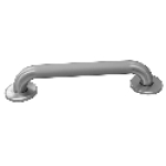 Jones Stephens Corp G12-124 1-1/4 in Satin 1-1/4 in Grab Bar