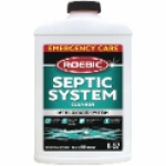 Roebic Laboratories K57-12-Q 16 oz 90-99.9% Aqueous Solution Containing Naturally Occurring Microorganisms and Water Clear Septic Tank Cleaner