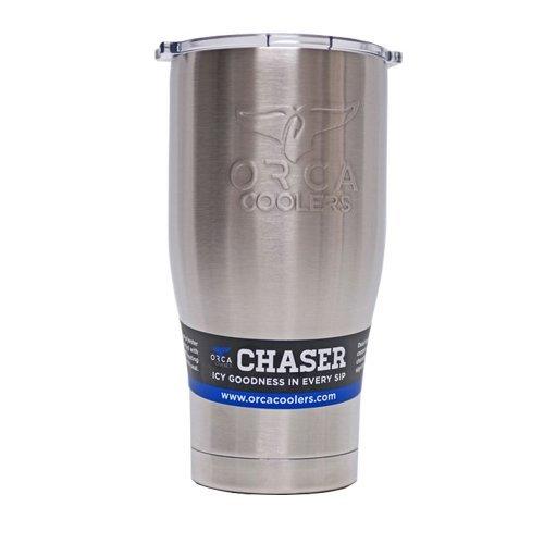 ORCA ORCCHA27 27 oz Stainless Steel Silver Chaser Tumbler with Lid