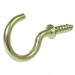 HILLMAN™ Hardware Essentials™ 320414 5 lb 1-1/2 in Brass Cup Hook