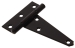 HILLMAN™ Hardware Essentials™ 851946 Steel Black 6 in Heavy Duty T-Hinge