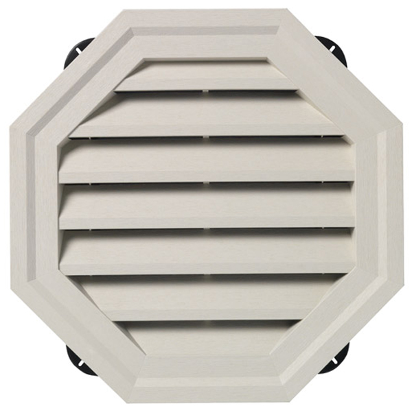 Ply Gem® OCTGV Octagonal 49.5 sq-in 22 in Gable Vent